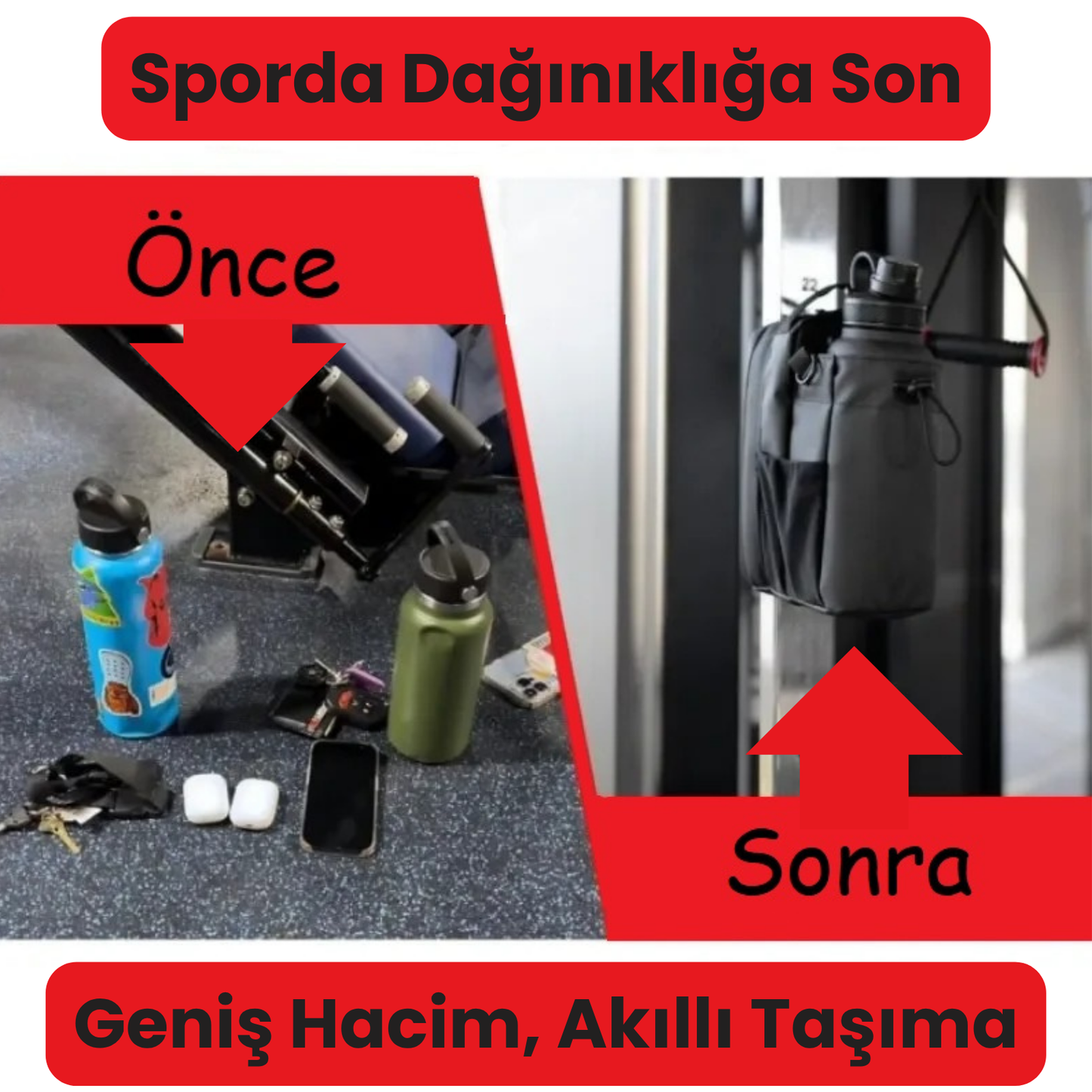 Taşınabilir Manyetik Spor Çantası